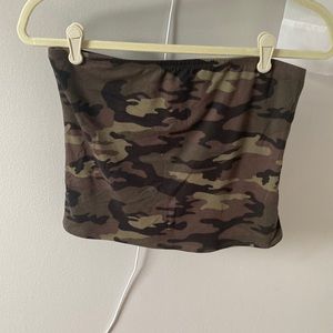 rue21 camo tube top
